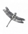 Creative Pewter Designs- Pewter Dragonfly Lapel Pin Brooch- Antiqued Finish- A034 - CV122X660VD