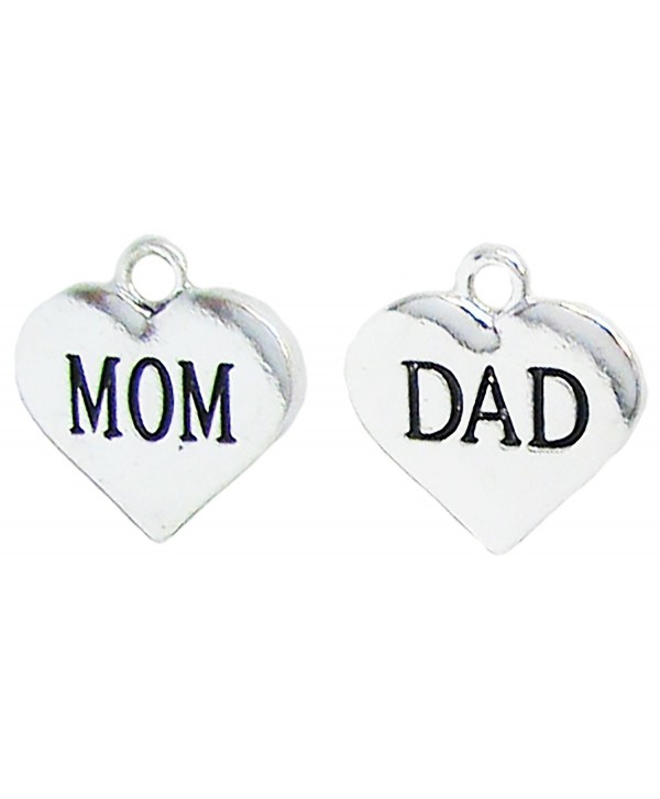 Custom Lung Cancer Awareness Never Give Up CHOOSE MOM OR DAD CHARM ONLY ...