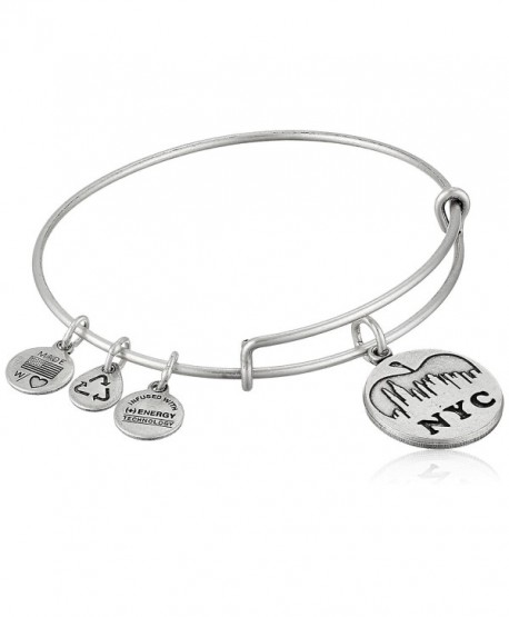 Places We Love NYC Skyline Expandable Wire Bangle Bracelet- 7.25 ...