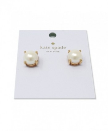 Kate Spade New York Stud Earrings - Cream - CC12HPYAHLL