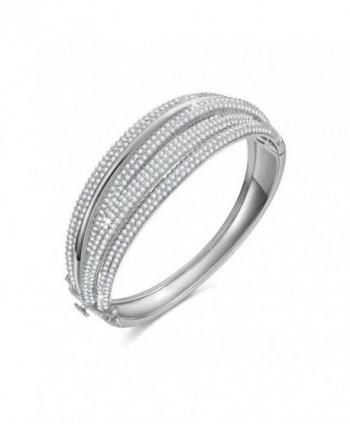SPILOVE Serend Diamond Wedding Bracelets - white - CS182KYEIH2