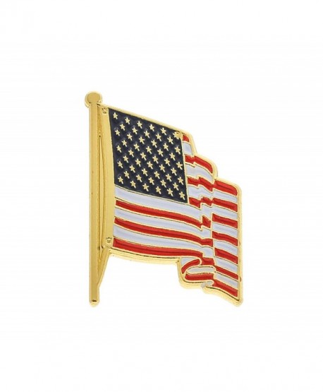 American Flag Pin For Suit Made In USA Lapel Pin (10 Pins) By - CM18503774N